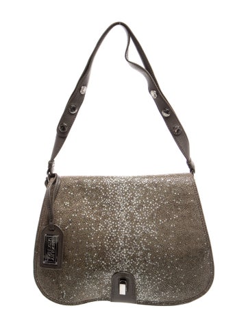Badgley Mischka Leather Shoulder Bag