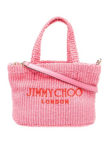 Raffia Top Handle Bag