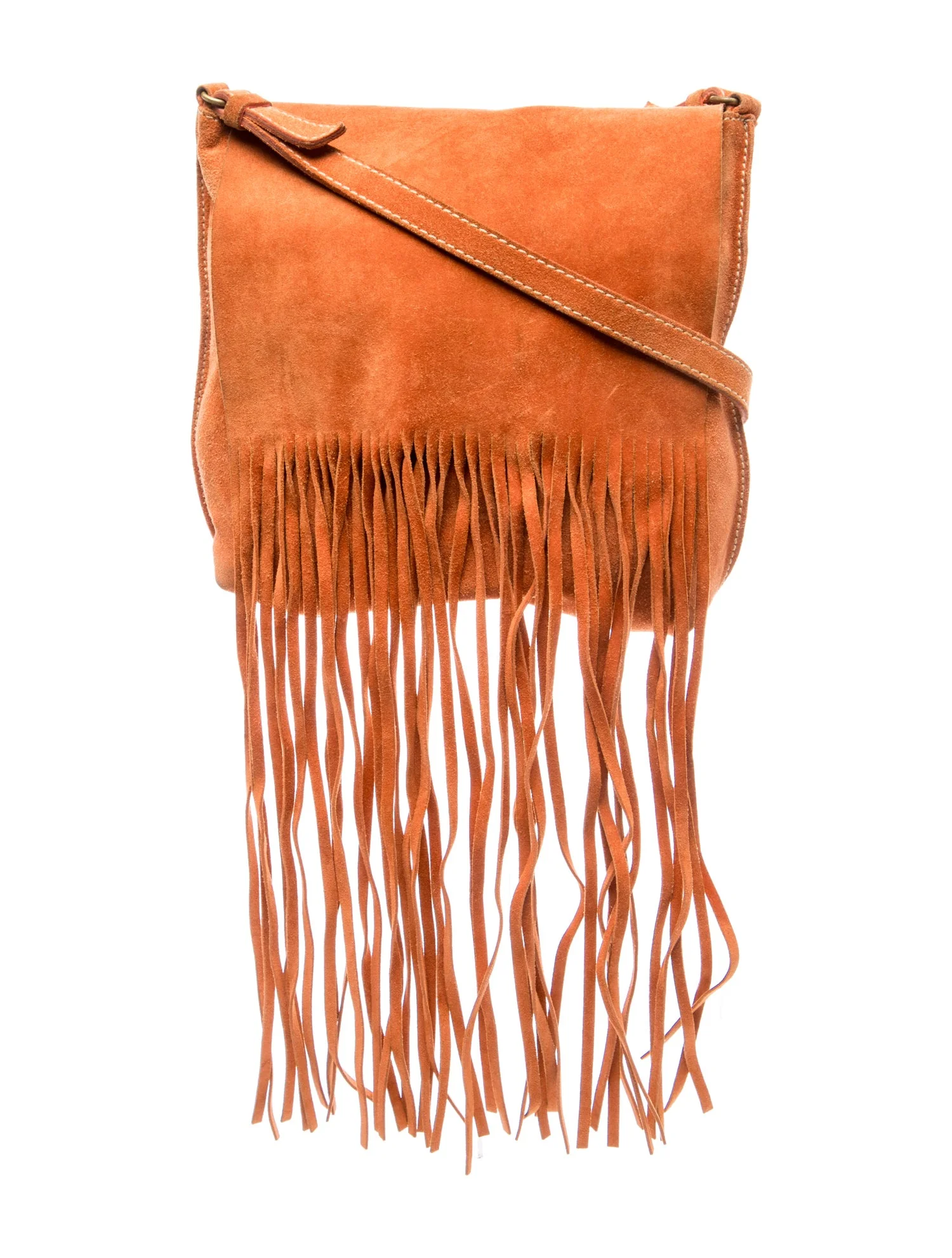 Suede Fringe Mini Vintage