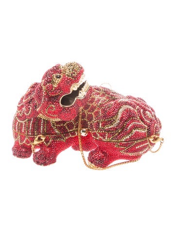 Judith Leiber Crystal Ming Foo Dog Mini