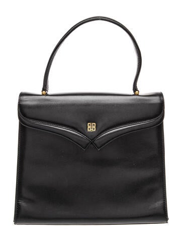 Leather Top Handle Bag