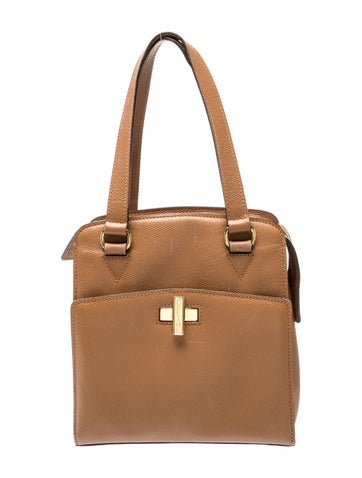 Leather Top Handle Bag Vintage