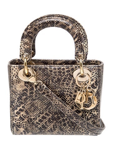 Python Lady Dior Mini