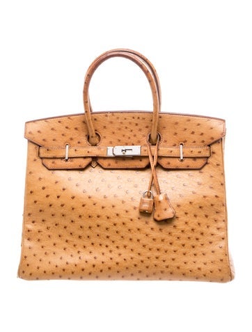 Ostrich Birkin 35