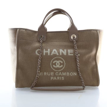 Canvas Deauville Tote Large