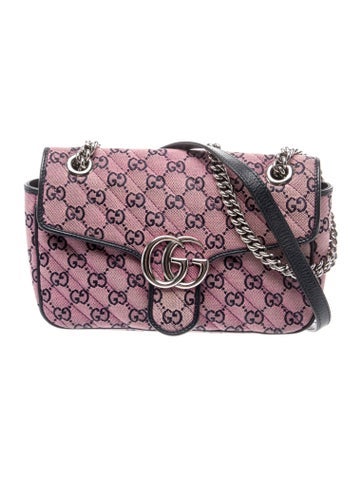 GG Canvas Marmont Small