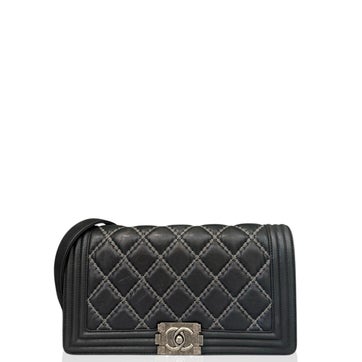 Lambskin Top Handle Bag