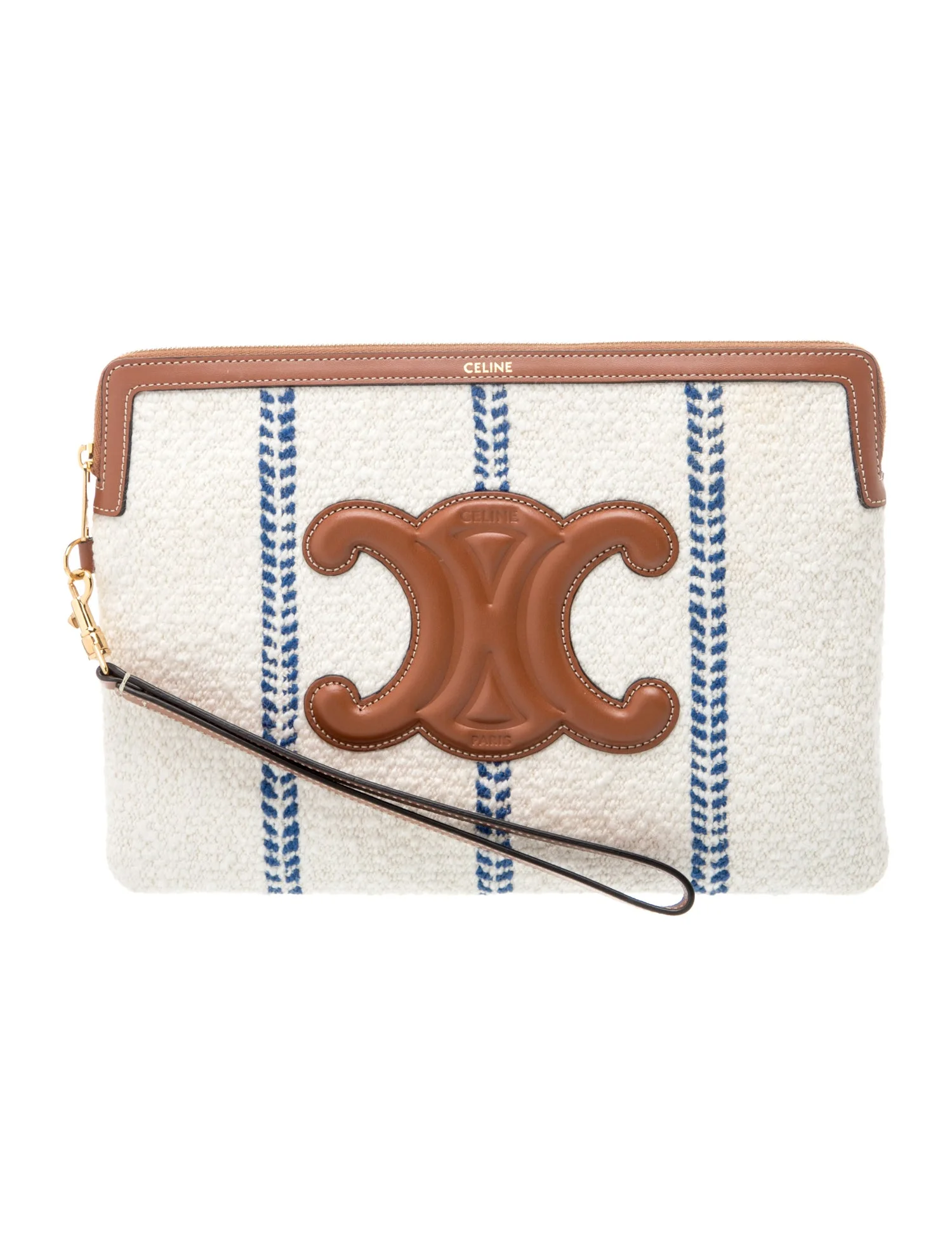 Triomphe Pouch with Strap Small 2023