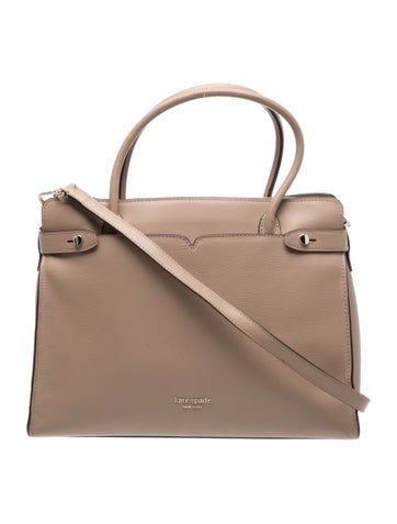 Leather Top Handle Bag