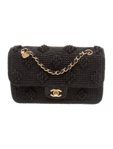 2024 Dolce Raffia Flap Bag
