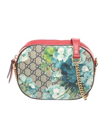 GG Supreme GG Supreme Blooms Mini Chain Shoulder bag