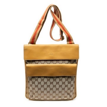 Canvas Flap Messenger Crossbody