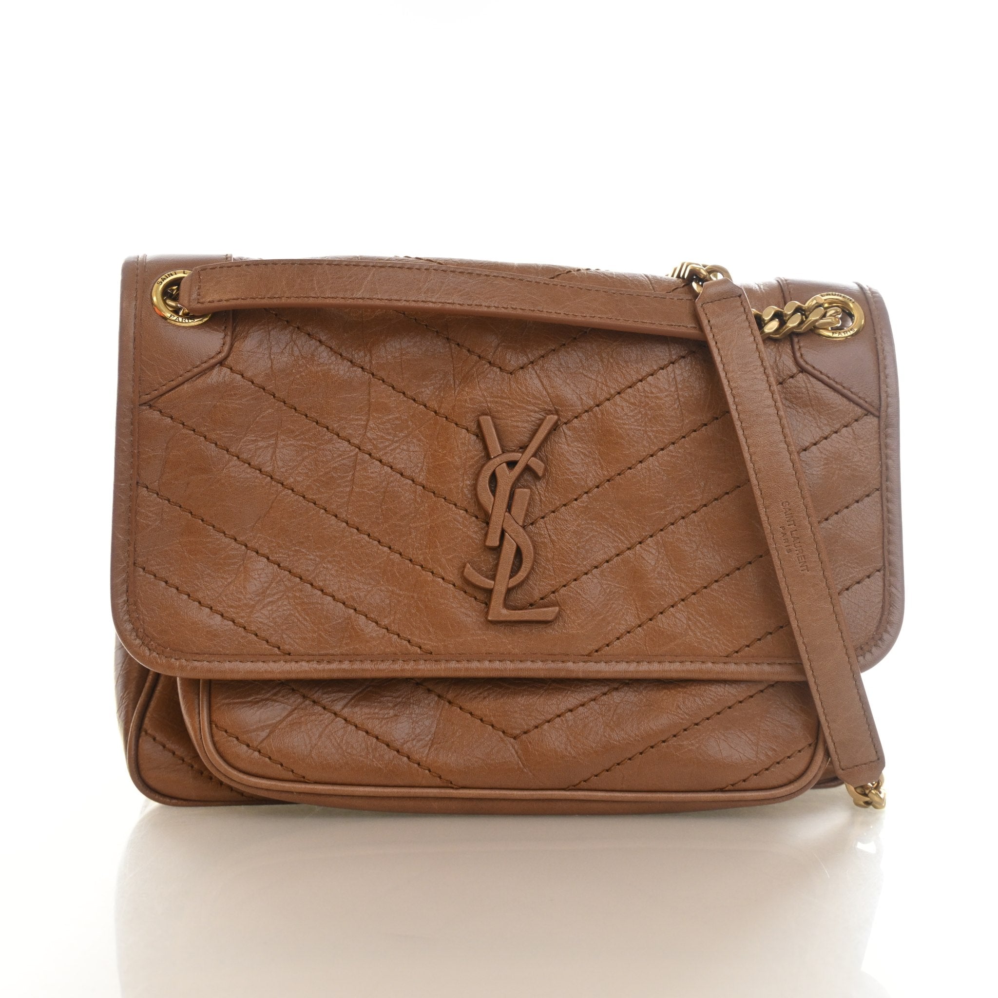 Saint Laurent Medium Calfskin Niki Flap Bag
