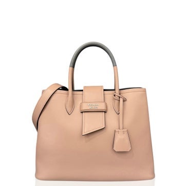 Vitello Leather Ribbon Soft Calf Tote
