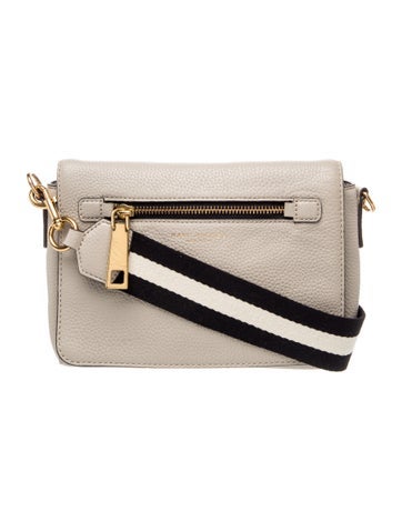 Leather Gotham Flap Crossbody Small