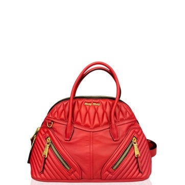 Goat Leather Two-Way Bag