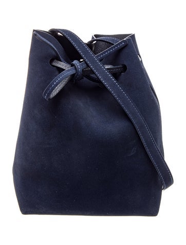 Suede Bucket Bag