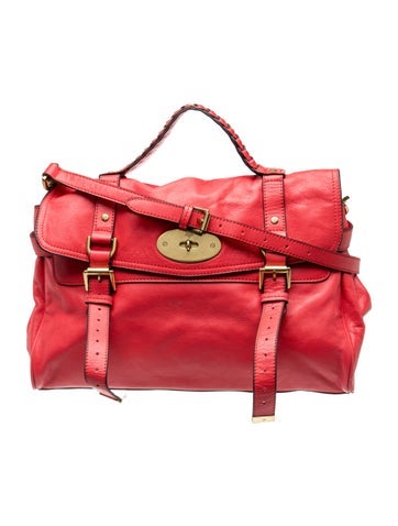 Leather Top Handle Bag