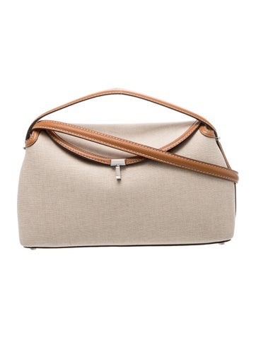 Canvas Toteme T-Lock Canvas Bag Medium