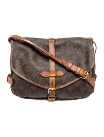 Louis Vuitton LV Monogram Saumur 30 Vintage