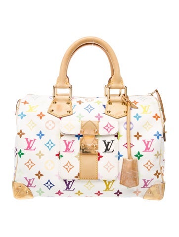 Multicolore Monogram Speedy 30