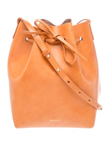 Leather Bucket Bag