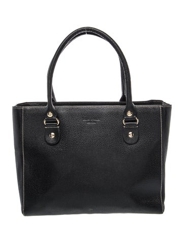 Leather Top Handle Bag Vintage