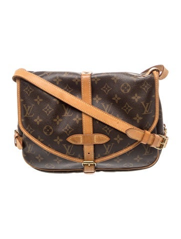 LV Monogram Saumur 30 Vintage