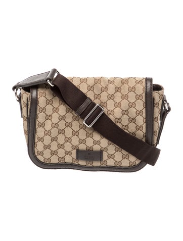 GG Canvas Messenger Bag