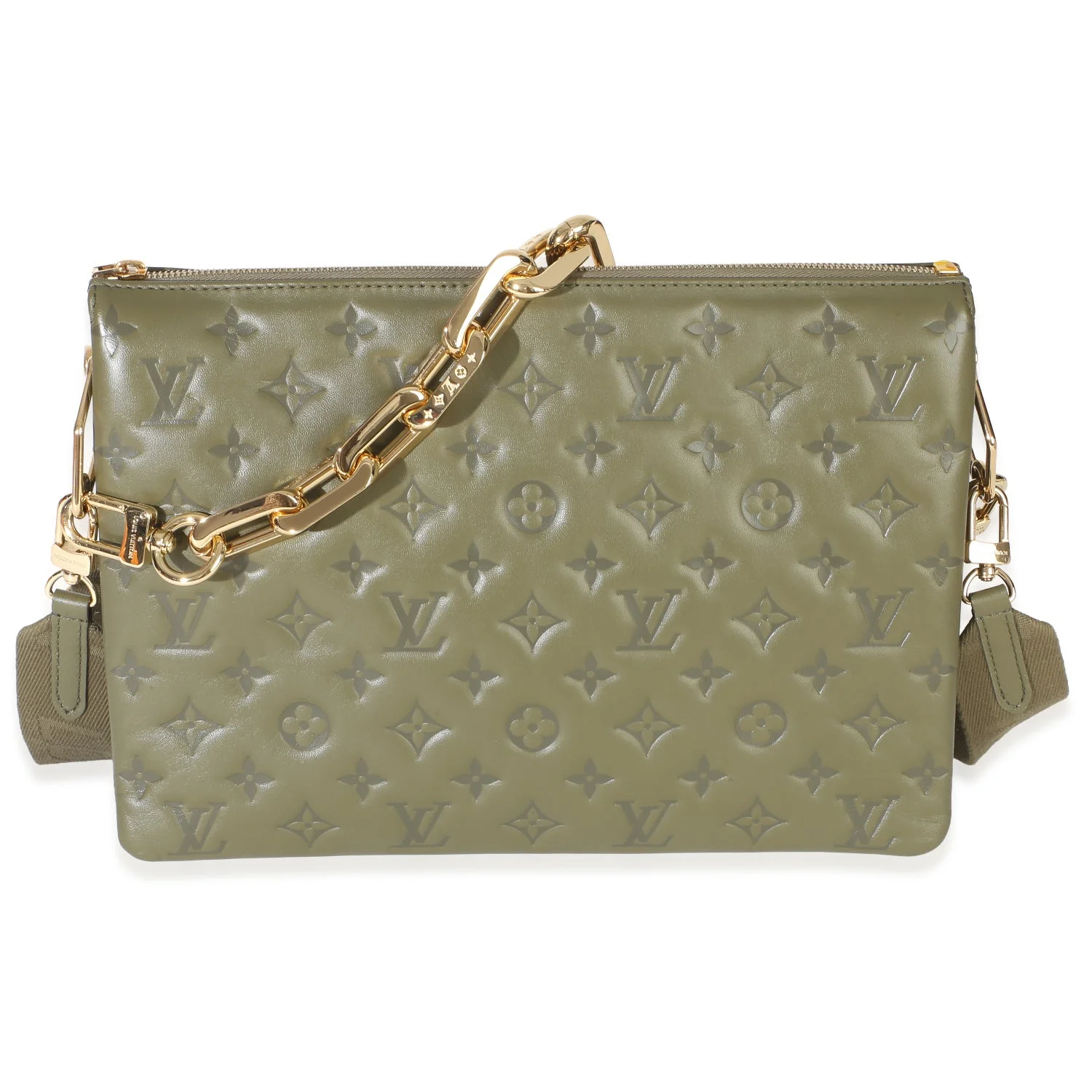 Empreinte Leather Coussin MM