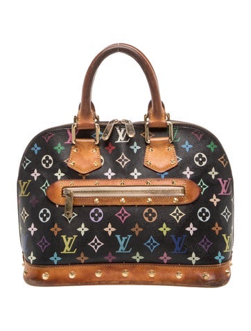 Multicolore Monogram Alma PM