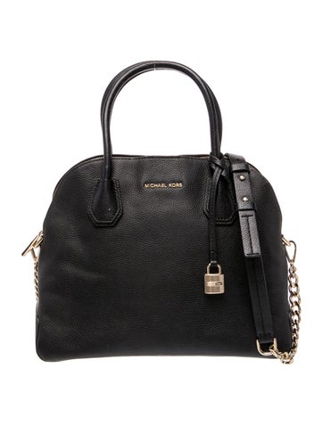 Leather Top Handle Bag