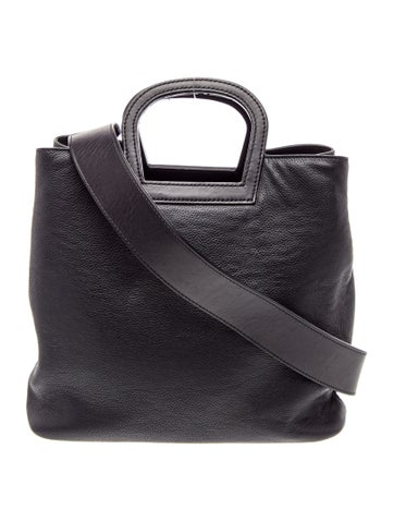Leather Top Handle Bag