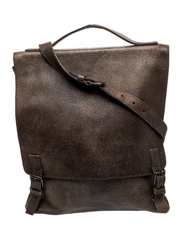 Leather Messenger Bag