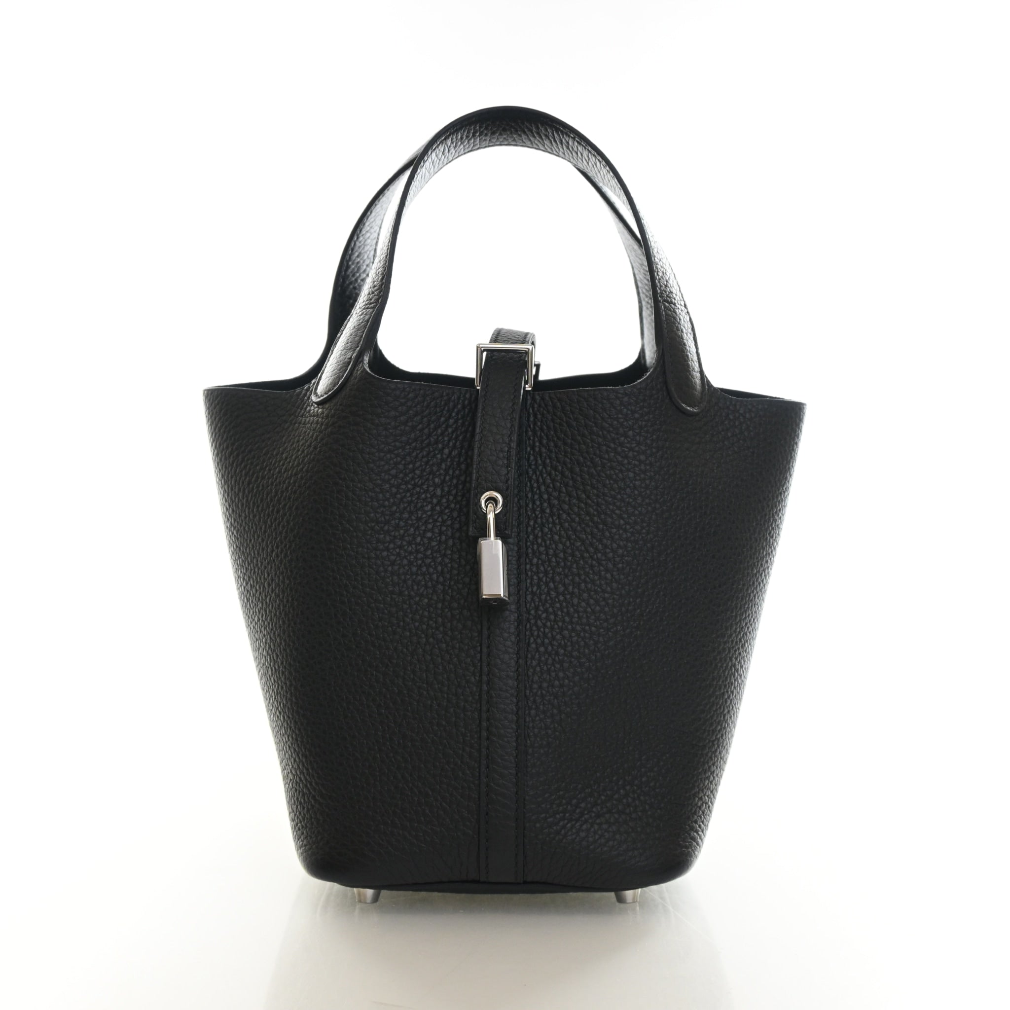 Hermes Noir Clemence Picotin Lock 18