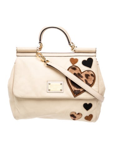 Leather Top Handle Bag