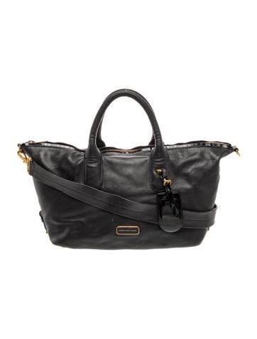 Leather Top Handle Bag