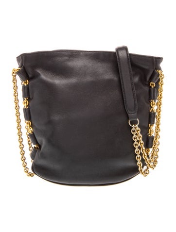 Leather Bucket Bag
