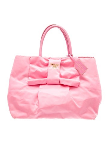 Tessuto Nylon Top Handle Bag