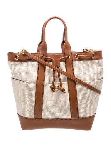 Canvas Bucket Bag