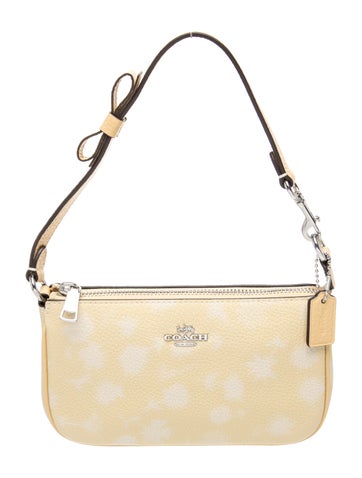 Leather Nolita With Floral Print And Bow 19