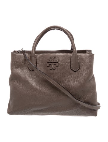 Leather Top Handle Bag