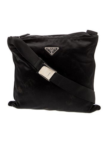 Enameled Metal Triangle Messenger Bag Vintage