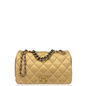 Calfskin Pondicherry Flap Bag