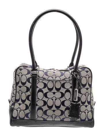 Canvas Signature Satchel Medium