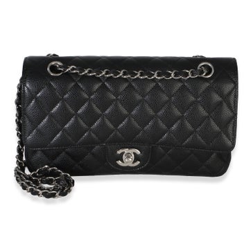Leather Classic Double Flap Bag Medium