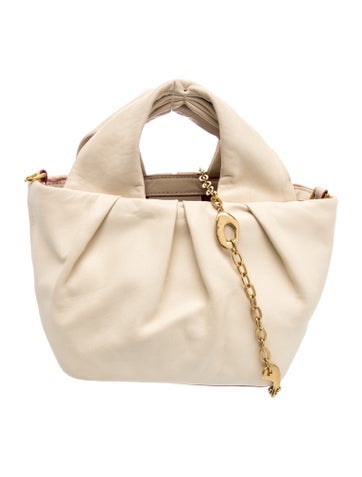 Leather Top Handle Bag