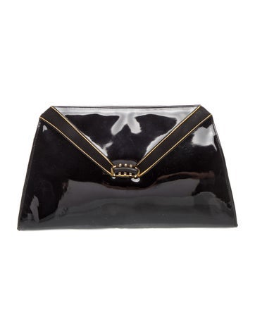 Patent Leather Clutch