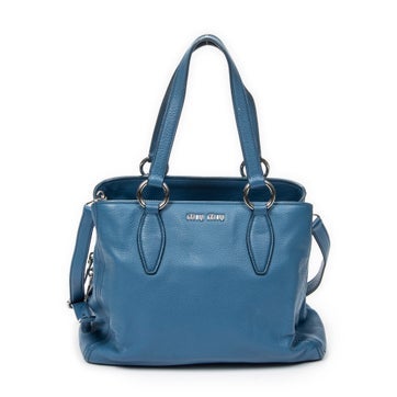 Leather Medium Open Tote