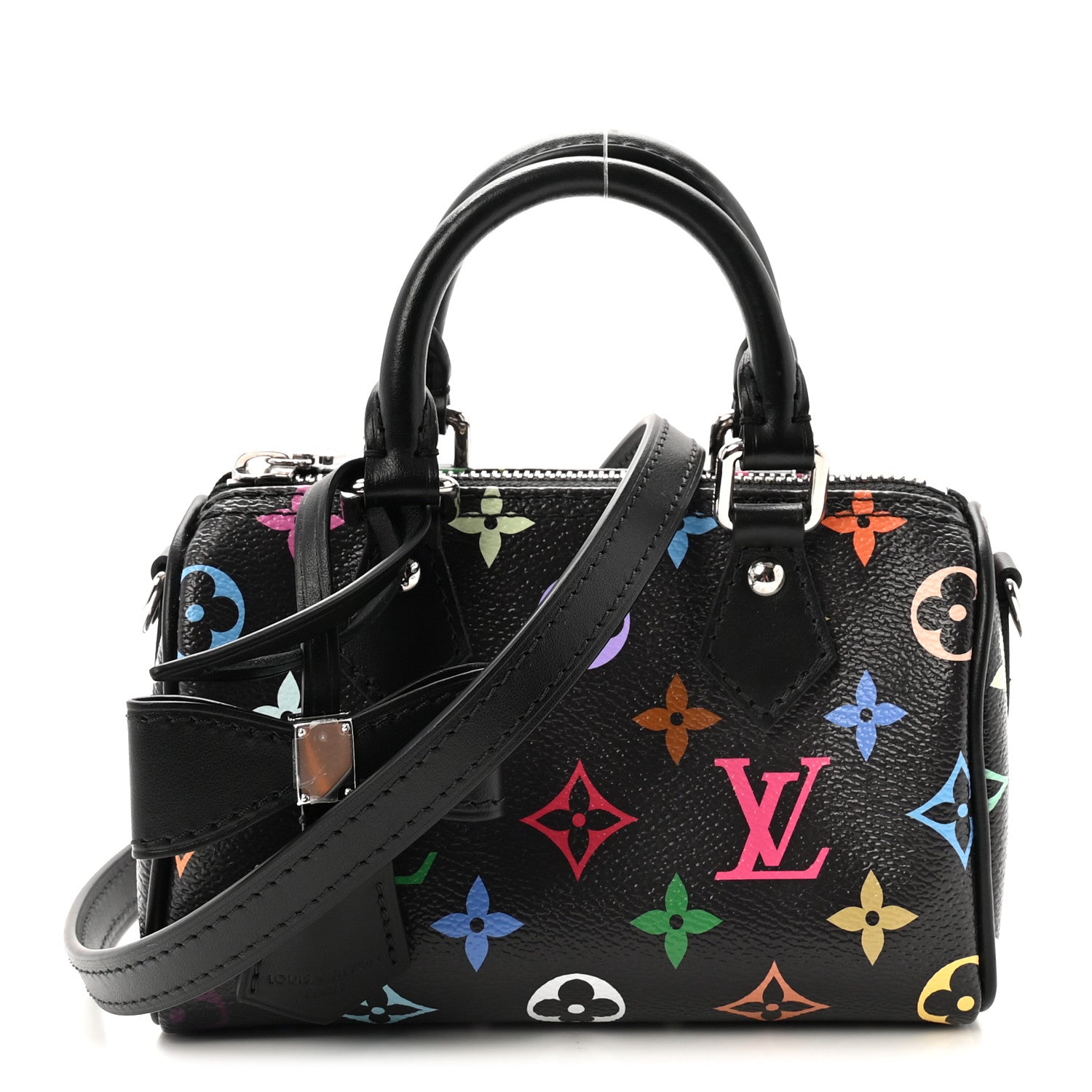 Louis Vuitton LV X TM Monogram Multicolor Nano Speedy Black